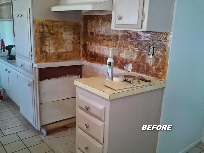 kitchen remodeling before